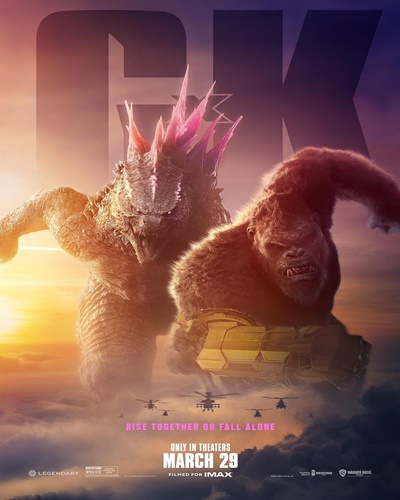 Godzilla x Kong: The New Empire 2024 English HDCAM 480p 400MB 720p 1.1GB